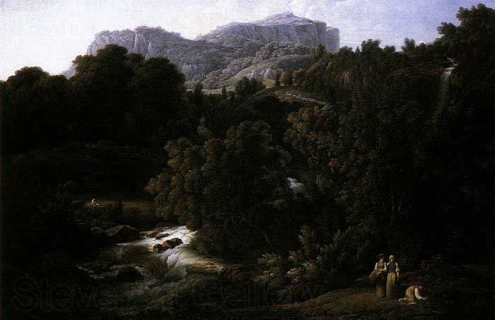Joseph Anton Koch Mountain Scene